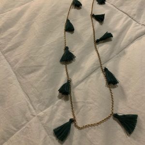 Francesca’s Green Tallis Necklace